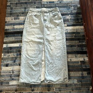 Universal Thread denim maxi skirt